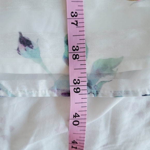 Yumi Kim White Floral Organza Dress - Picture 14 of 14